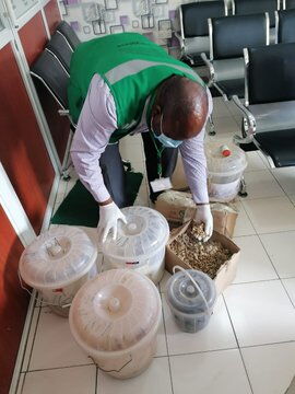 Medicine seized by Pharmacy and Poisons Board inspectors in a crackdown on illegal pharmacies held in Nairobi on january 22,2021
