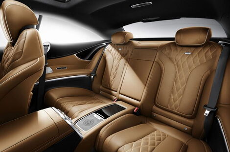 Mercedes Benz S500 2016 interior.