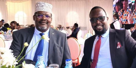 Miguna Miguna attends the Mashujaa Day celebrations party at State House Nairobi on Thursday, October 20, 2022..jpg