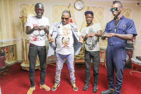 An image of Mike Sonko and Mbogi Genje