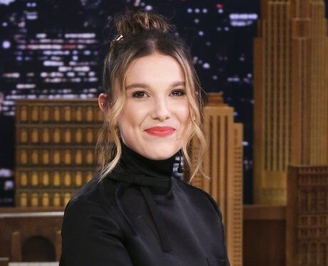 Stranger Things star, Millie Bobby Brown at The Tonight Show Starring Jimmy Fallon on May 22, 2019.