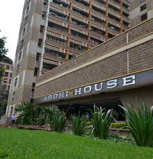 A photo of the Ministry of Lands and Physical Planning headquarters in Nairobi.