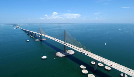 Mombasa Gate Bridge impression.