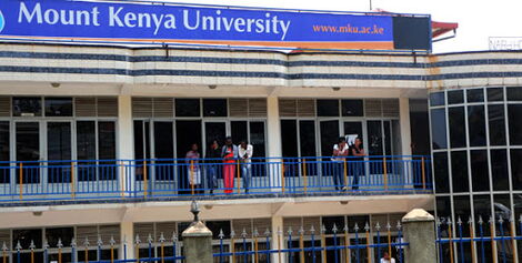 Mount Kenya University campus in Kicukiro, Kigali.