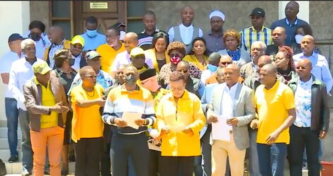 Mt Kenya MPs in Laikipia on Saturday, September 4, 2021