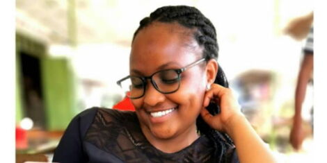 Former Citizen TV reporter Raquel Muigai