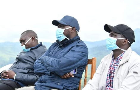 An image of Kipchumba Murkomen, Oscar Sudi and Kangogo Bowen