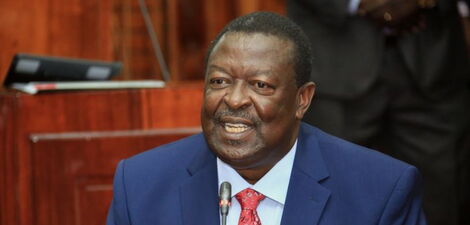 Prime Cabinet Secretary nominee Musalia Mudavadi appears before the National Assembly Committee on Appointments for vetting in Parliament on Monday, October 17, 2022.
