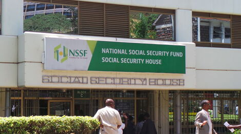 NSSF building in Nairobi's Upper Hill.