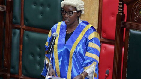 Nairobi County Assembly Speaker Beatrice Elachi.