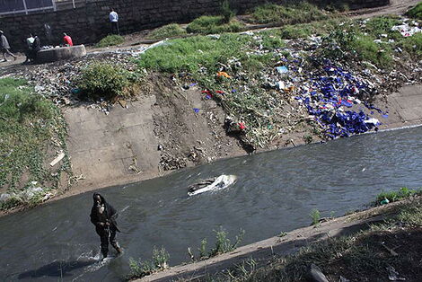 An image of Nairobi River