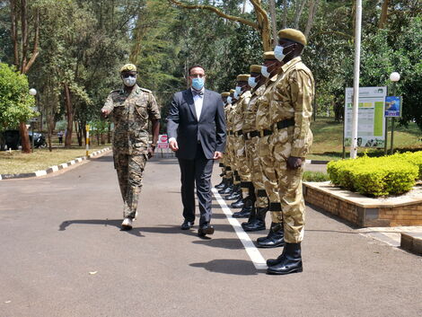 Tourism CS Najib Balala presides over the media launch of the 75 years celebrations of Nairobi National Park on Thursday, November 25.