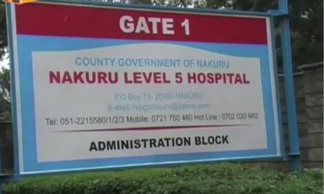 Nakuru Level Five Hospital.