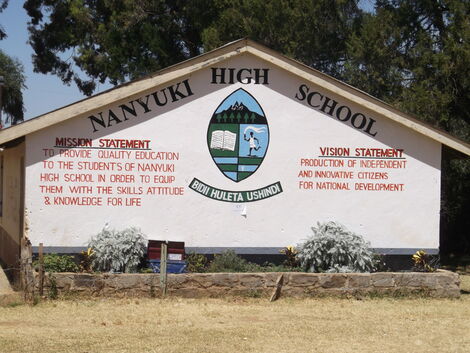 Nanyuki High School in Laikipia County