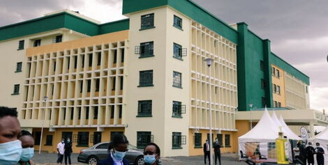 The new Nanyuki Law Courts building opened on August 28, 2020.