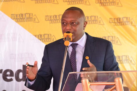 National Transport and Safety Authority (NTSA) Director-General George Njao.