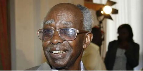 The late Nelson Muguku