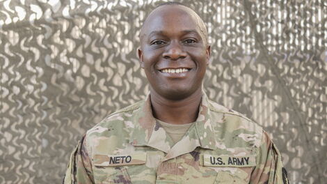 Austine Neto Serving in the US Army