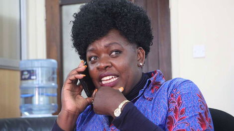 Newly appointed Nairobi Education CEC Janet Ouko