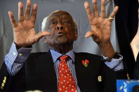 File Photo of Former AG Charles Mugane Njonjo