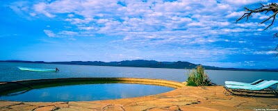 View of the island of Samatia