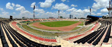 A panoramic view of the Nyayo National Stadium as of May 25, 2020