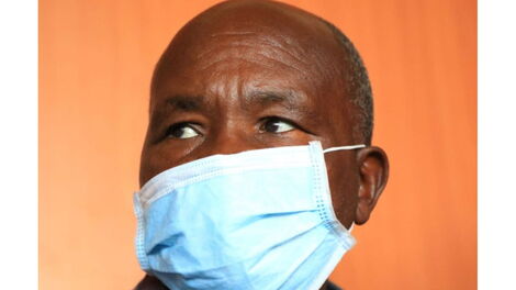 Nyeri billionaire Stephen Wang'ondu during a court session
