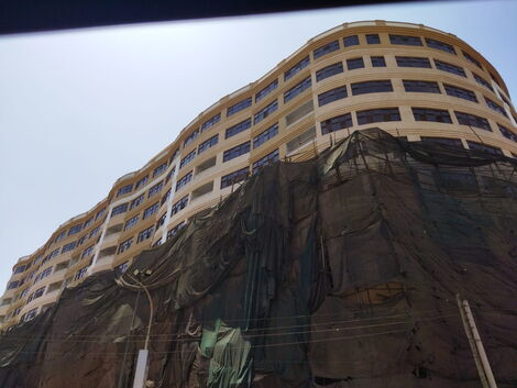 Photo of OTC building along Ronald Ngala street in Nairobi captured on Friday February 24, 2023 