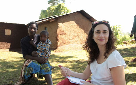 File photo of Rocío Pérez Ochoa founder of Bidhaa Sasa