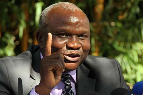 Former South Mugirango MP Omingo Magara