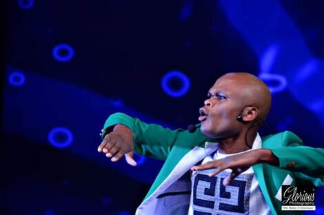 Othuol Othuol in his element during a Churchill Show back in 2018.