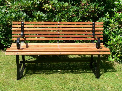 File image of a park/ garden bench