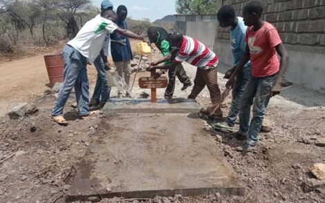 Paul Kipchabas was laid to rest at Koroto Primary School compound, Baringo.