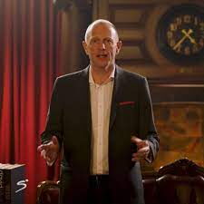 File photo of Peter Drury UK Football commentator