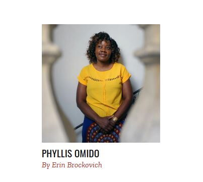 Environmental activist Phyllis Omido photographed by Time Magazine 