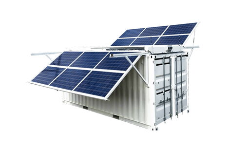 Portable solar-powered cold store that is employed by Solar Freeze to offer storage solutions to farmers in the rural area.
