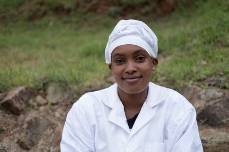 https://www.kenyans.co.ke/Portrait of Jerioth, one of the G-Star Youth Group members.