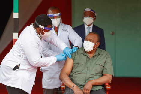 Uhuru Vaccinated