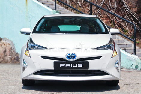 File photo of Toyota Prius model in a parking