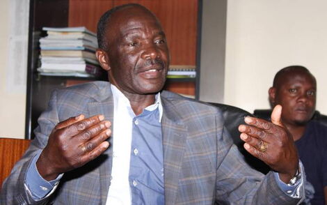 Public Works Principal Secretary Gordon Kihalangwa.