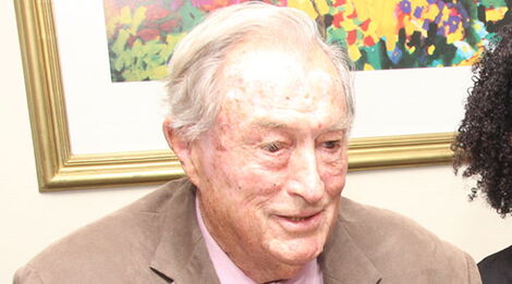 The late World-renowned paleoanthropologist Richard Leakey