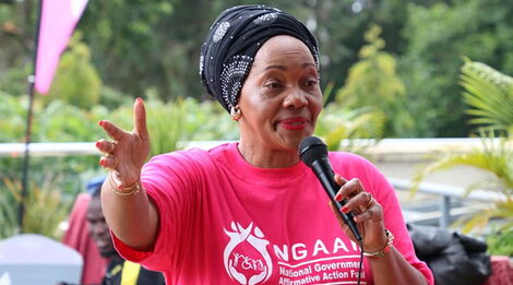 A file image of Kisumu Woman Representative Rozaah Buyu