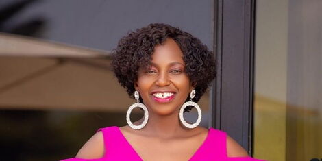 Media personality Carol Radull in Nairobi on October 1, 2021.