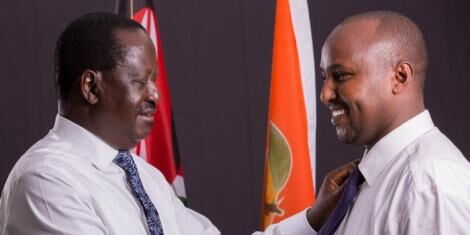 Raila and Junet 