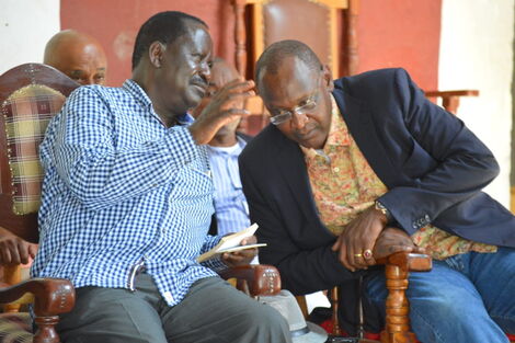 On January 21 when he represented The Head of State at the 25th memorial services of the late Jaramogi Oginga Odinga in Bondo