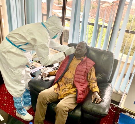 An image of Raila Odinga
