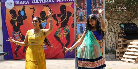 Riara University students at a cultural event in the institution