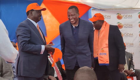 Richard Onyonka Raila Odinga