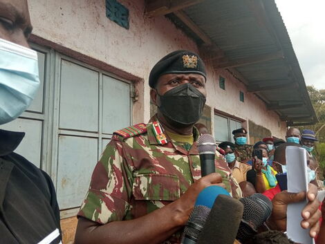 Rift Valley Regional Commissioner George Natembeya