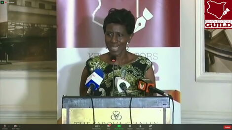 File Photo of Former KTN Editor Rose Lukalo during a past event